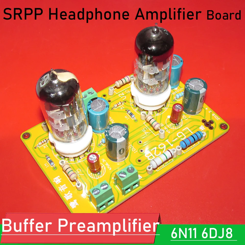 6N11 6DJ8 Vacuum Tube Buffer Preamplifier Preamp SRPP Headphone POWER Amplifier Board
6N11 6DJ8 Vacuum Tube Buffer Preamplifier Preamp SRPP Headphone POWER Amplifier Board