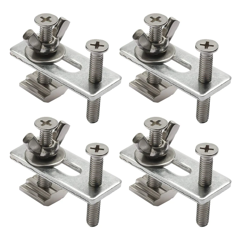 AT35 4-Pack M6 T-Track Clamps, Mini T-Rail Hold Down Clamp Kit Compatible With 3018-PRO, 3018-Prover, 1810-PRO CNC Routers
AT35 4-Pack M6 T-Track Clamps, Mini T-Rail Hold Down Clamp Kit Compatible With 3018-PRO, 3018-Prover, 1810-PRO CNC Routers