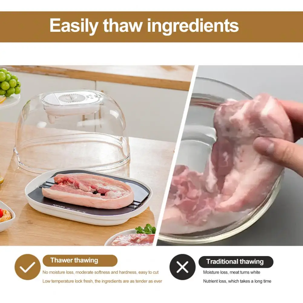 Thawing Tray Unique Portable Atomization Preservation Large Capacity Freeze Thaw Tray Kitchen Tool
Thawing Tray Unique Portable Atomization Preservation Large Capacity Freeze Thaw Tray Kitchen Tool