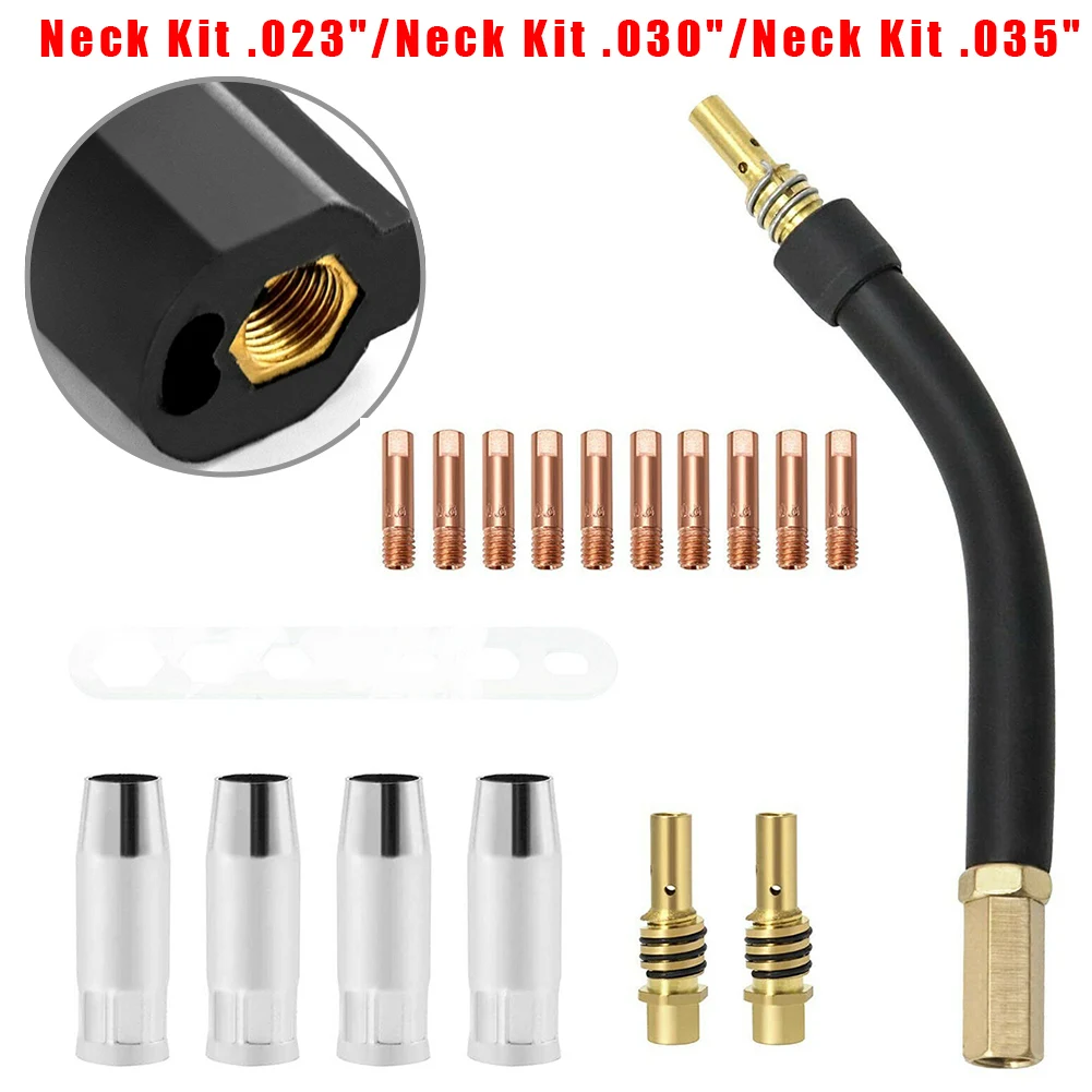 17pcs Chicago Electric Welder Mig Torch Parts Contact Tip Nozzle Torch Neck AK15 MIG Torch Gas Nozzle Tip Welding Torch
17pcs Chicago Electric Welder Mig Torch Parts Contact Tip Nozzle Torch Neck AK15 MIG Torch Gas Nozzle Tip Welding Torch