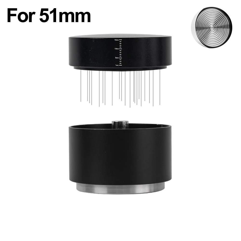 2 in 1 Coffee Tampers Powder Spreader and Tamper, Premium Aluminium Alloy Material, Convenient Height Adjustment, Easy to Clean
2 in 1 Coffee Tampers Powder Spreader and Tamper, Premium Aluminium Alloy Material, Convenient Height Adjustment, Easy to Clean