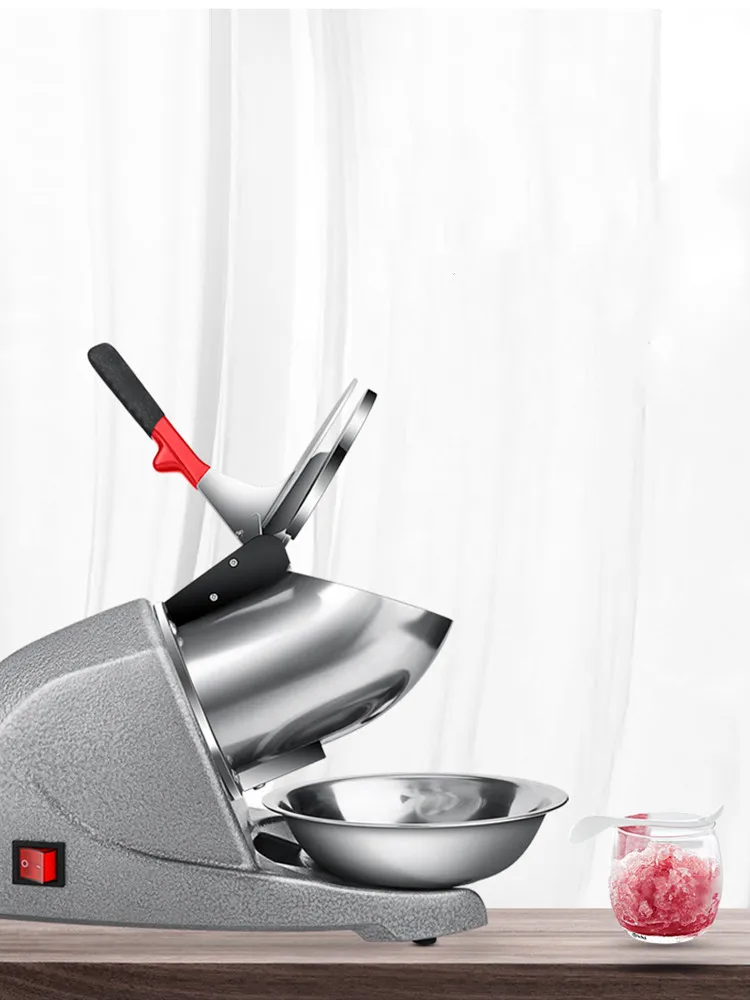 Ice crusher electric shaved ice machine commercial ice machine household small double-knife high-power smoothie machine
Ice crusher electric shaved ice machine commercial ice machine household small double-knife high-power smoothie machine