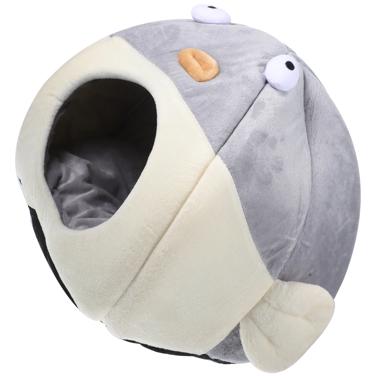 Pet Cat Litter House Comfortable Nest Semi-Enclosed Warm Cushion Bed Sleeping Indoor Cat's
Pet Cat Litter House Comfortable Nest Semi-Enclosed Warm Cushion Bed Sleeping Indoor Cat's