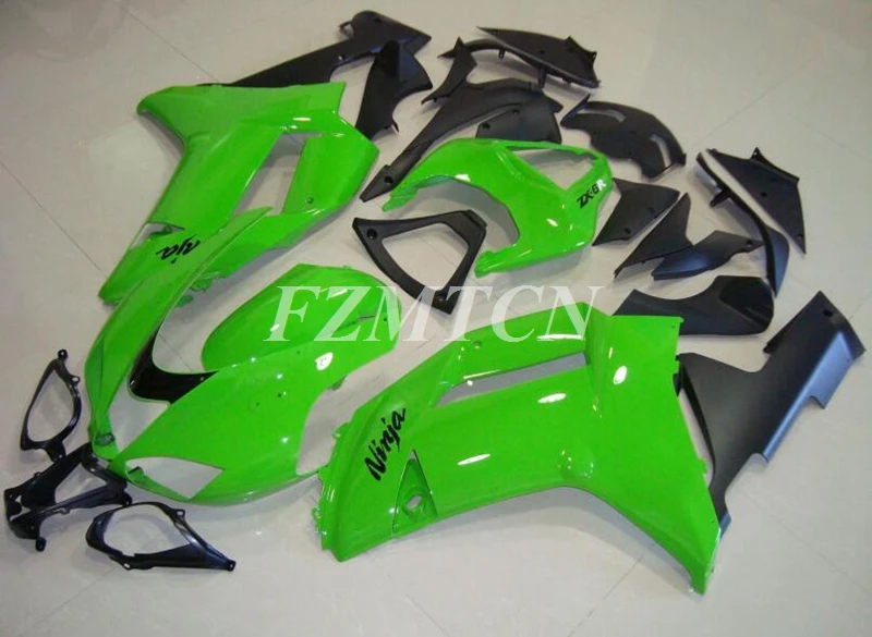 Fit For Kawasaki Ninja ZX-6R ZX6R 636 2007 2008 07 08 Motorcycle Full Fairings Motorcycle Accessories Shell Green Black Custom
Fit For Kawasaki Ninja ZX-6R ZX6R 636 2007 2008 07 08 Motorcycle Full Fairings Motorcycle Accessories Shell Green Black Custom