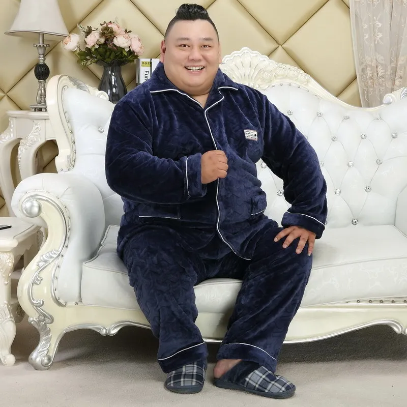 Autunm Winter New Male Loose Casual Homewear Flannel Two Piece Set Sleepwear Men Luxury Brand Long Sleeve Pajamas Suit
Autunm Winter New Male Loose Casual Homewear Flannel Two Piece Set Sleepwear Men Luxury Brand Long Sleeve Pajamas Suit