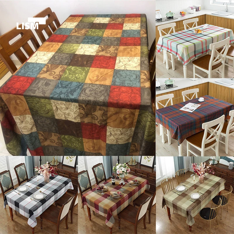 New Arrival Exquisite Plaid Tablecloth Living Room Kitchen Rectangular Waterproof Tablecloth Home Dining Table Coffee Decor
New Arrival Exquisite Plaid Tablecloth Living Room Kitchen Rectangular Waterproof Tablecloth Home Dining Table Coffee Decor