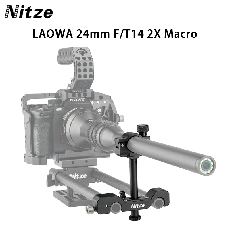 NITZE LAOWA 24mm F/T14 2X Macro Full Frame Probe Special Ecological Macro Lens Holder N04C
NITZE LAOWA 24mm F/T14 2X Macro Full Frame Probe Special Ecological Macro Lens Holder N04C