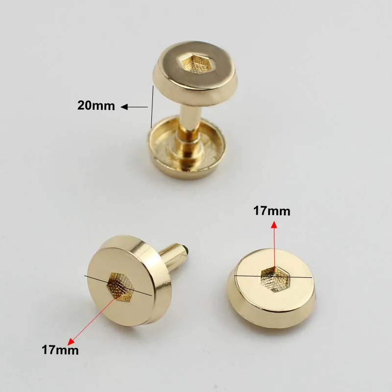 20pcs Wholesale screws inner width 20mm gold connector metals for bags,zinc alloy hardware screws open metal
20pcs Wholesale screws inner width 20mm gold connector metals for bags,zinc alloy hardware screws open metal