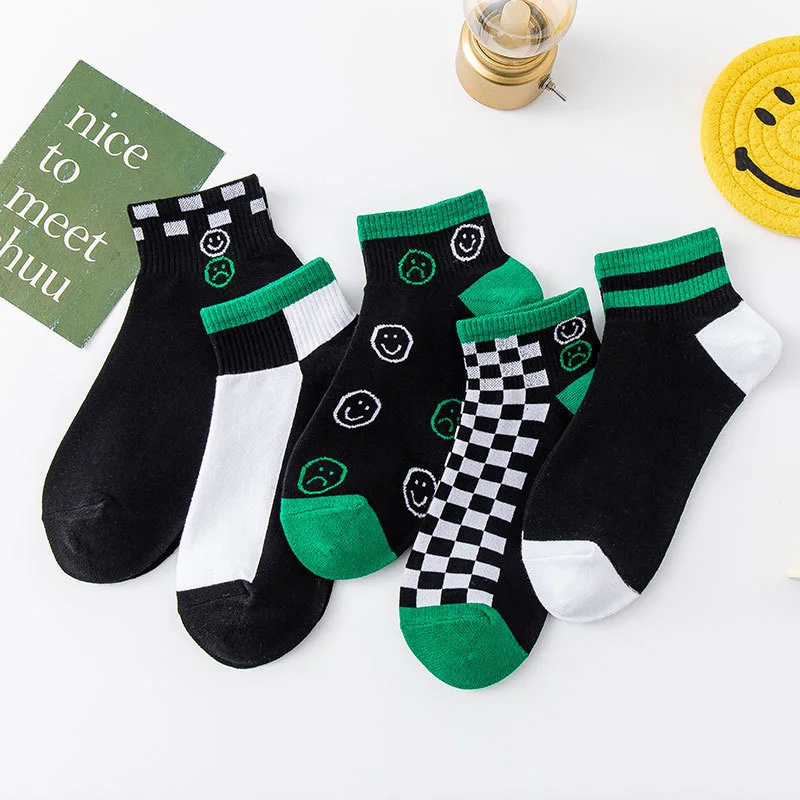 5 парт/Лот, Женская Весенняя модель, милая забавная улыбающаяся печать, короткая лодка, невидимая женская летняя женская одежда, чулочно-носочные изделия
5 парт/Лот, Женская Весенняя модель, милая забавная улыбающаяся печать, короткая лодка, невидимая женская летняя женская одежда, чулочно-носочные изделия