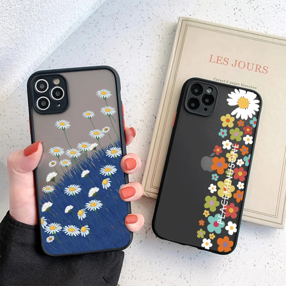 Daisy Flowers Floral Phone Case for IPhone 14 13 12 11 ProMax Mini Plus XR XS Max 7 8 SE 2022 Black Hard Back Protection Shell
Daisy Flowers Floral Phone Case for IPhone 14 13 12 11 ProMax Mini Plus XR XS Max 7 8 SE 2022 Black Hard Back Protection Shell