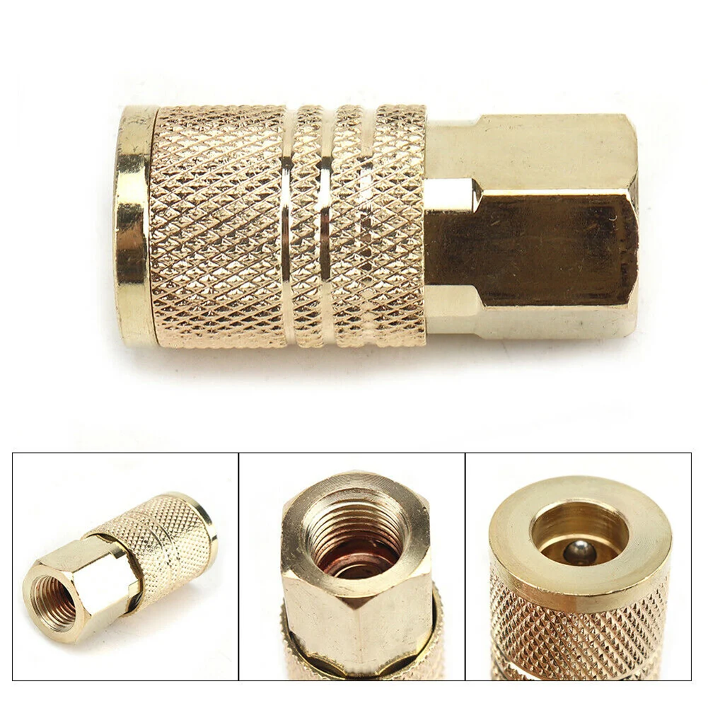 Durable High Quality Nice Portable Pratical Quick Connector Compressor Female NPT Thread 1 PC 1/4inch 48mm Length
Durable High Quality Nice Portable Pratical Quick Connector Compressor Female NPT Thread 1 PC 1/4inch 48mm Length
