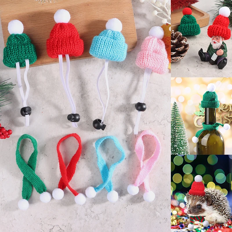 1Set Mini Beanies Cap Hat Scarf Doll Headwear Dollhouse Accessory Christmas New Year Home Scene Decor Wine Bottle Cover
1Set Mini Beanies Cap Hat Scarf Doll Headwear Dollhouse Accessory Christmas New Year Home Scene Decor Wine Bottle Cover