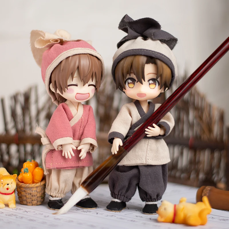 Одежда для куклы OB11, подходит для шарнирных кукол больших размеров 1-12 ГК, милый старинный костюм, маленькая книжка, костюм для мальчика, аксе...
Одежда для куклы OB11, подходит для шарнирных кукол больших размеров 1-12 ГК, милый старинный костюм, маленькая книжка, костюм для мальчика, аксе...