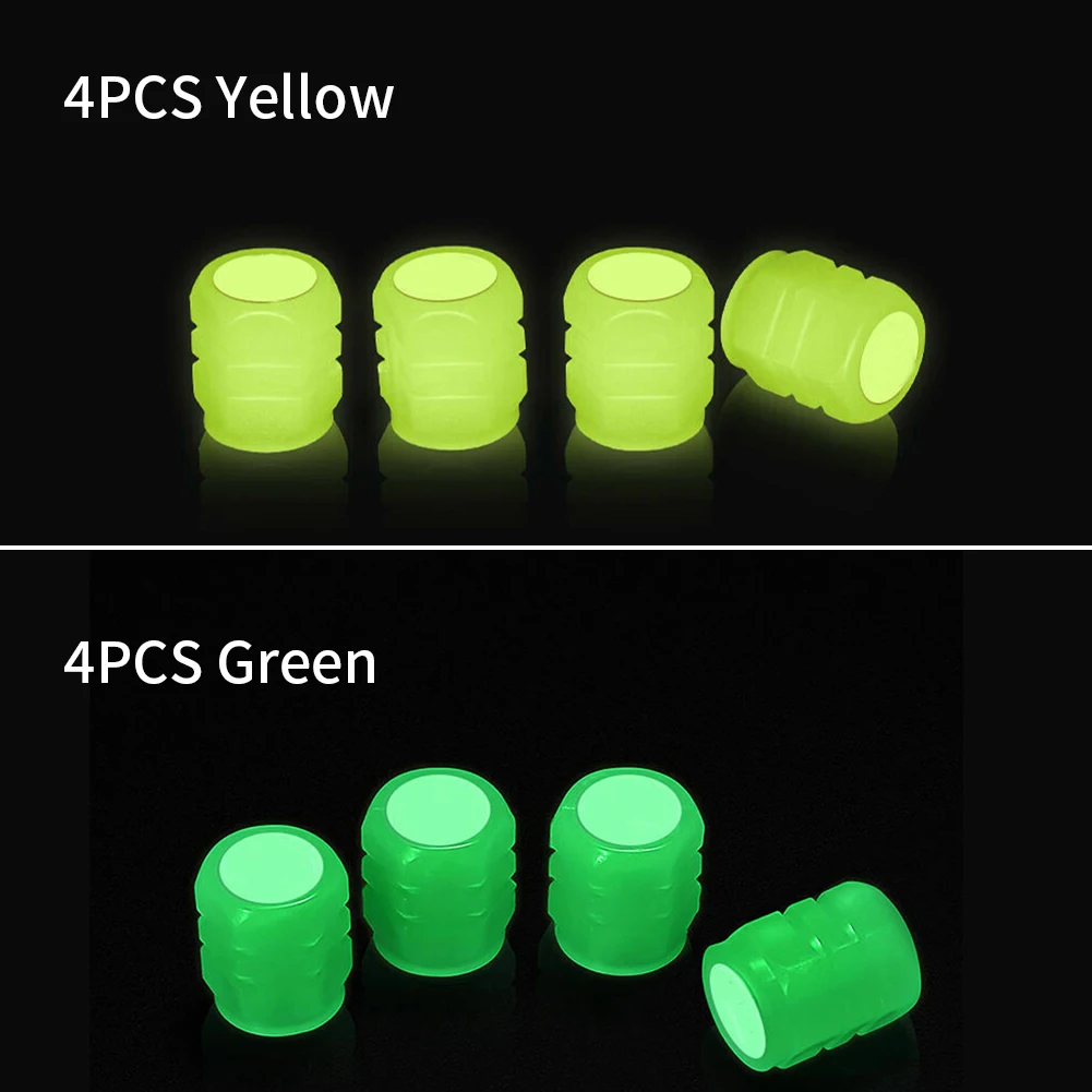 8pcs Universal Fluorescent Luminous Tire Valve Stem Covers Car Tire Valve Cap 8mm Green /Yellow /Blue /Red Dust-proof Waterproof
8pcs Universal Fluorescent Luminous Tire Valve Stem Covers Car Tire Valve Cap 8mm Green /Yellow /Blue /Red Dust-proof Waterproof