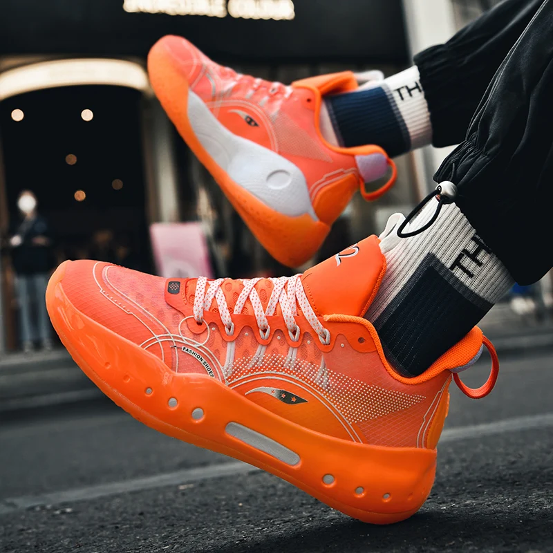 Cool Basketball Shoes Boy Designer Basketball Boots for Couples Anti Slip Mens And Womens Designer Sneakers
Cool Basketball Shoes Boy Designer Basketball Boots for Couples Anti Slip Mens And Womens Designer Sneakers