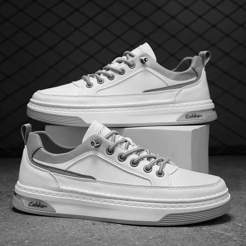 2022 New Man Leather Casual Shoes Fashion Sneakers Men's Shoes Leather Breathable Vulcanized Shoes for Men
2022 New Man Leather Casual Shoes Fashion Sneakers Men's Shoes Leather Breathable Vulcanized Shoes for Men