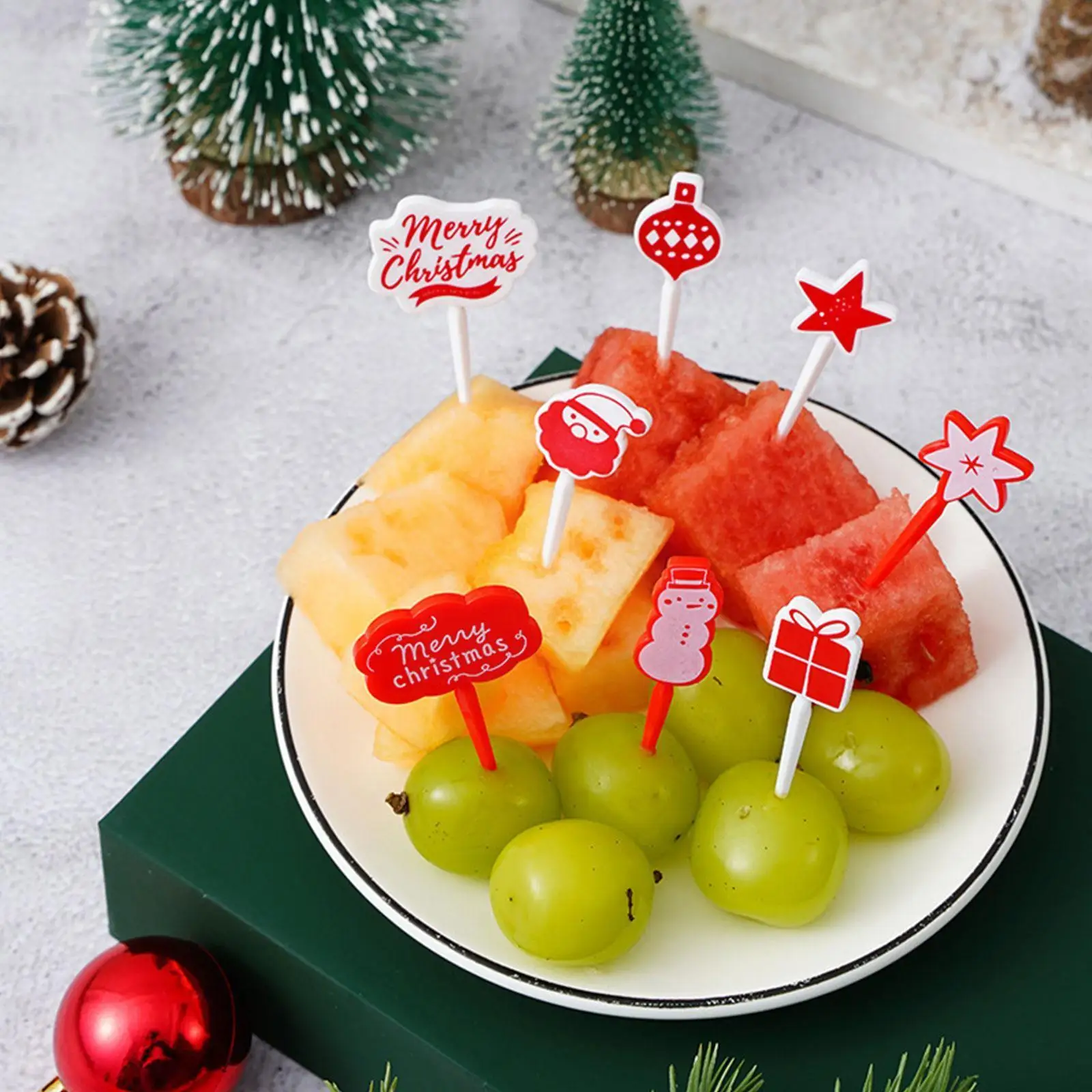 Christmas Fruit Fork Abs Cute Cartoon Xmas Model Fruit Fork Cupcake Decorating Insert Card For Kids Birthday Theme Party P9y8
Christmas Fruit Fork Abs Cute Cartoon Xmas Model Fruit Fork Cupcake Decorating Insert Card For Kids Birthday Theme Party P9y8