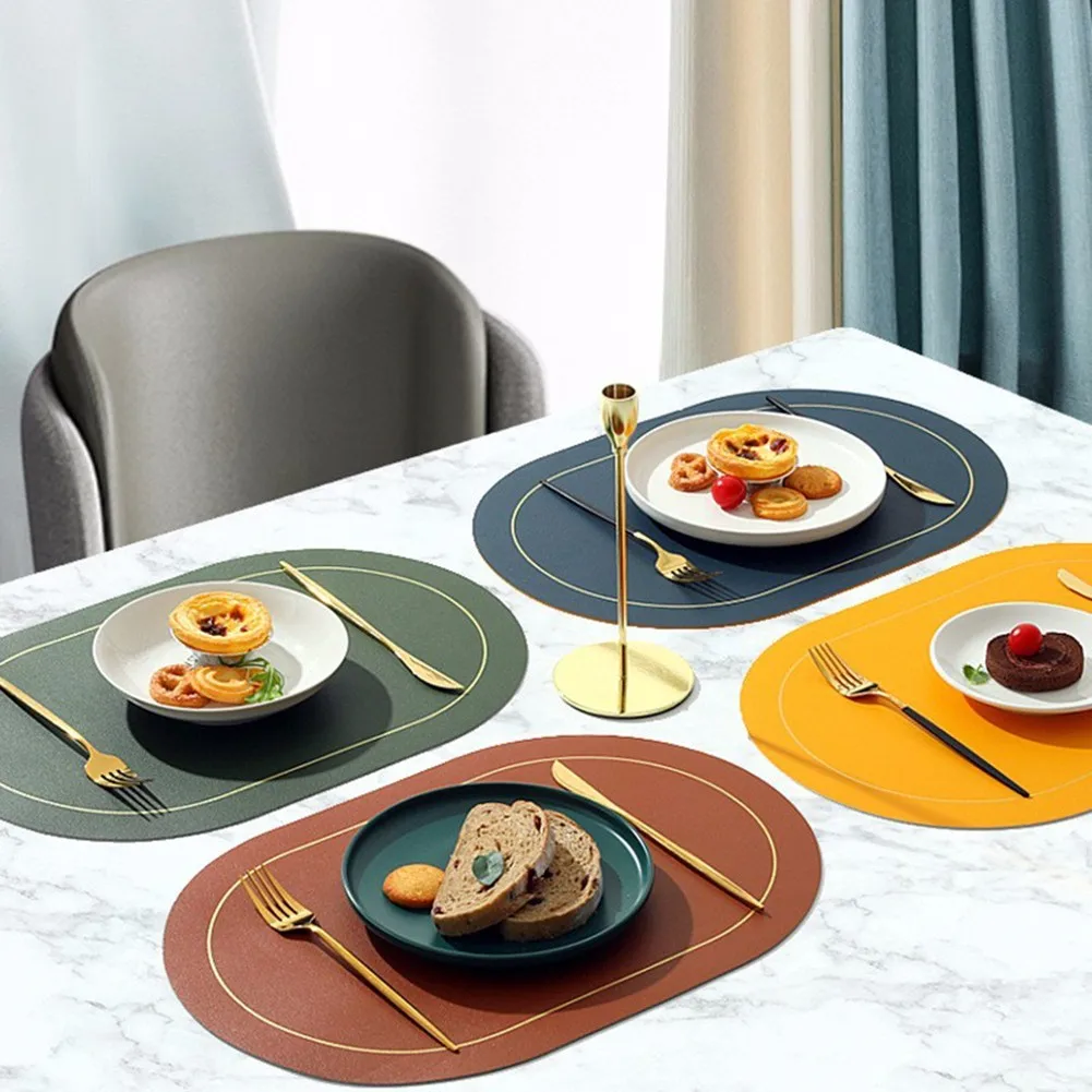 Nordic Stripe Anti-Slip Water-Proof Placemat Dining Tablemat Silicone Coaster Minimalist PVC Table Decoration Pad 45x30CM
Nordic Stripe Anti-Slip Water-Proof Placemat Dining Tablemat Silicone Coaster Minimalist PVC Table Decoration Pad 45x30CM