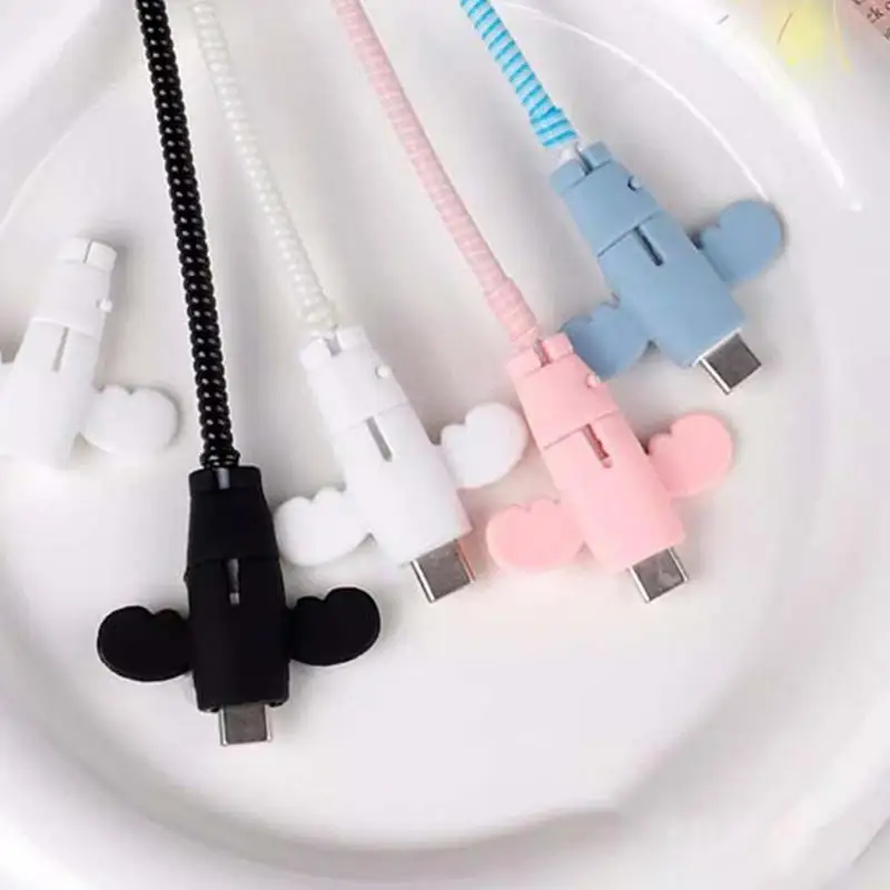 Cute Angel Wing Cable Protector Charger Cord Cable Winder Organizer Holder For IPhone USB Line Cable Protector High Quality
Cute Angel Wing Cable Protector Charger Cord Cable Winder Organizer Holder For IPhone USB Line Cable Protector High Quality