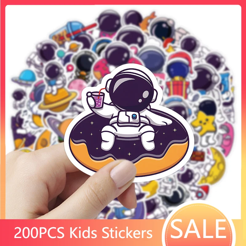 200pcs New Astronaut Cute Cartoon Personalized Sticker Suitcase Water Cup Waterproof Sticker Phone Case Laptop Skin Kids Toys
200pcs New Astronaut Cute Cartoon Personalized Sticker Suitcase Water Cup Waterproof Sticker Phone Case Laptop Skin Kids Toys