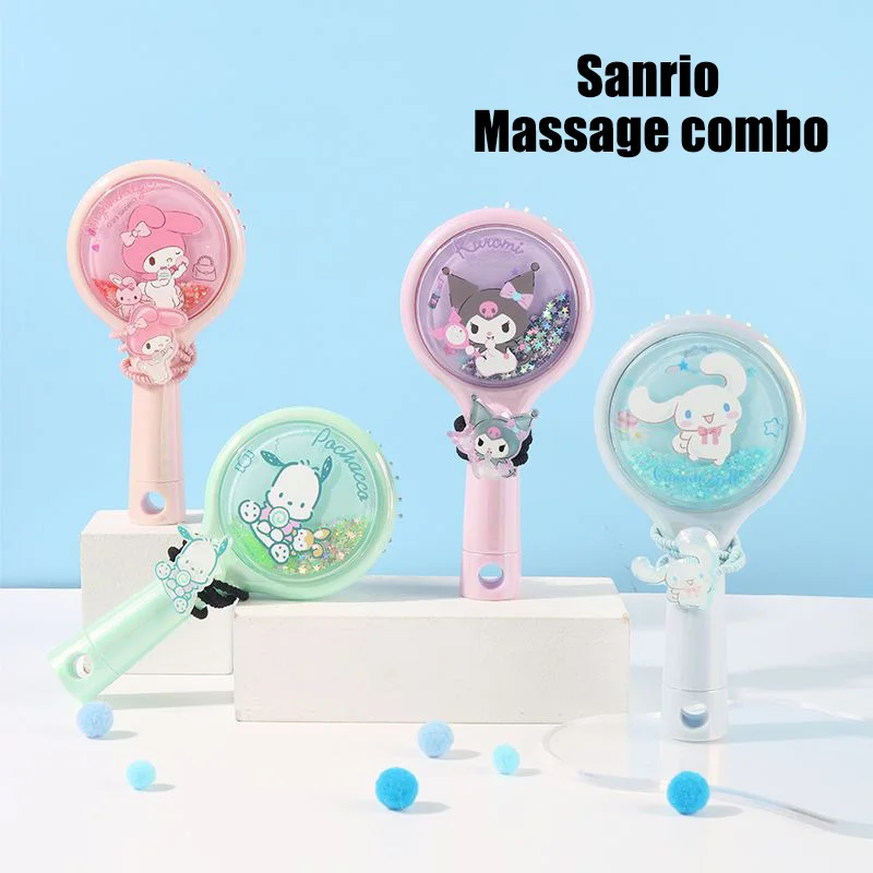 Kawaii Sanrio Anime Massage Combo Cute Cinnamoroll Kuromi My Melody Cartoon Portable Comb Originality Children Gifts
Kawaii Sanrio Anime Massage Combo Cute Cinnamoroll Kuromi My Melody Cartoon Portable Comb Originality Children Gifts