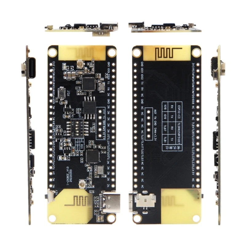 

LILYGO T-Zigbee MCU Development Board ESP32-C3 TLSR8258 Ultra Low Power IOT WiFi BLE Smart Control Module (T-Zigbee) K1KF