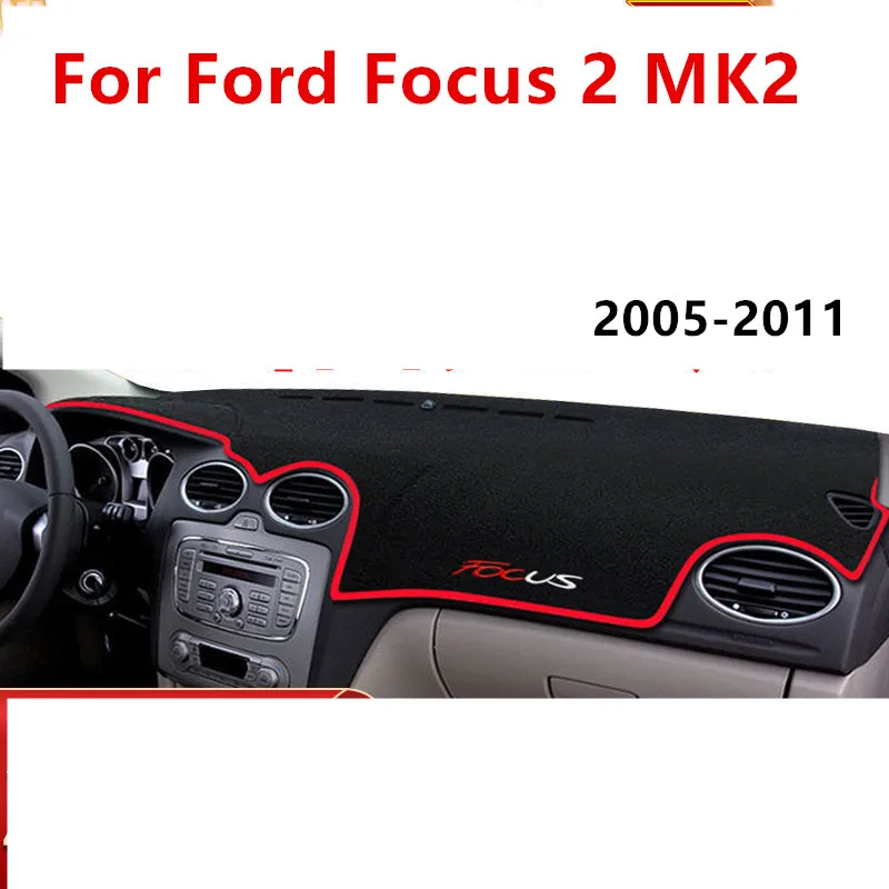 Коврик для приборной панели Ford Focus 2 MK2 2005 2006 2007-2011 защита от УФ-лучей | Автомобили и