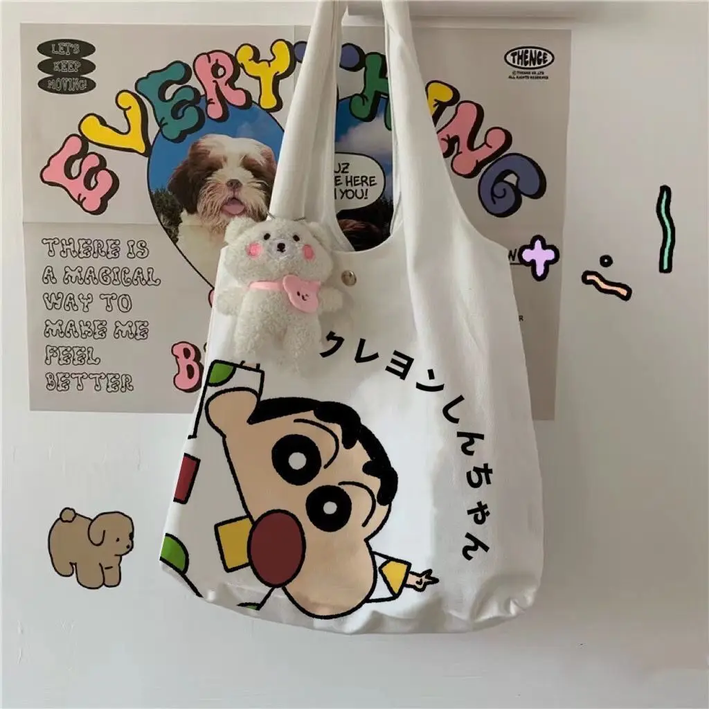 Crayon Shin-Chan симпатичная мультяшная Студенческая Холщовая Сумка с большой емкостью и многофункциональной портативной сумкой для покупок в подарок
Crayon Shin-Chan симпатичная мультяшная Студенческая Холщовая Сумка с большой емкостью и многофункциональной портативной сумкой для покупок в подарок
