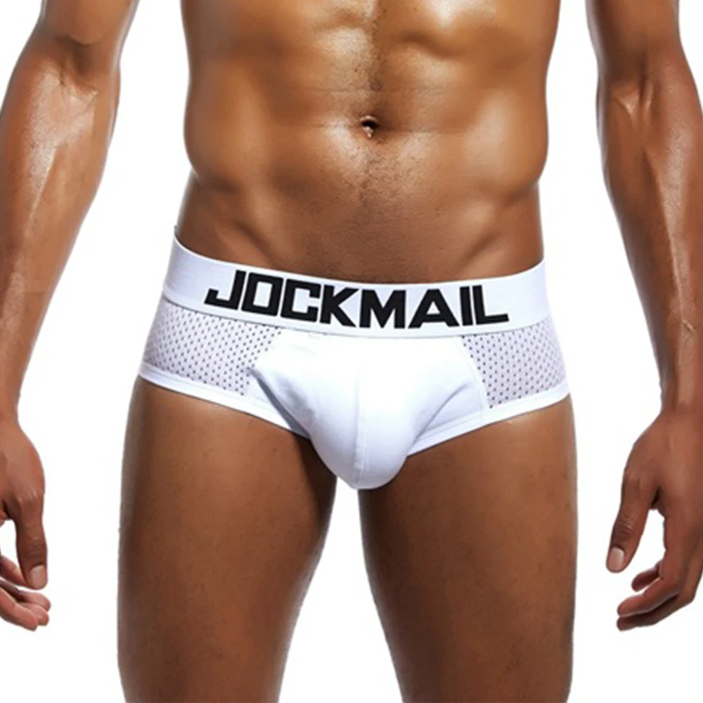 JOCKMAIL Briefs Men's Mesh Sexy Trunks Brand Sport Panties Low-waist Underwear Breathable Shorts U Convex Pouch Underpant A50
JOCKMAIL Briefs Men's Mesh Sexy Trunks Brand Sport Panties Low-waist Underwear Breathable Shorts U Convex Pouch Underpant A50