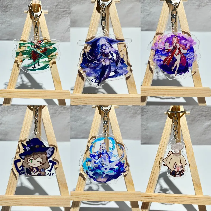 Hot Anime Genshin Impact Venti Diy Cosplay Key Chain Acrylic Figure Raiden Shogun Keychains Kawaii Bags Car Keyrings Fans Gift
Hot Anime Genshin Impact Venti Diy Cosplay Key Chain Acrylic Figure Raiden Shogun Keychains Kawaii Bags Car Keyrings Fans Gift