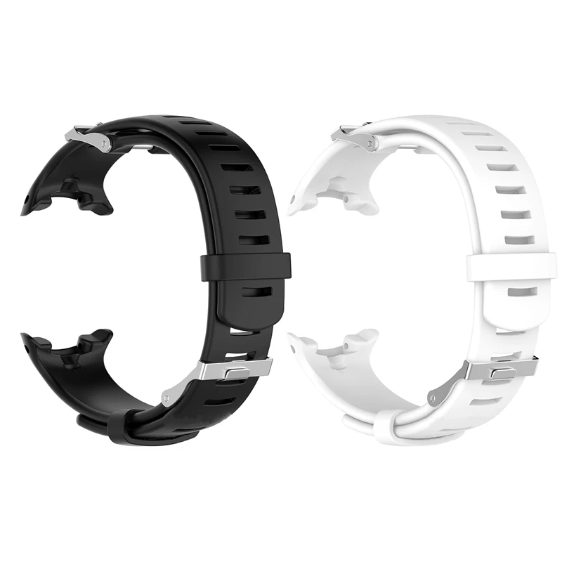 Силиконовый сменный ремешок для часов Suunto D4 D4I Novo 
Силиконовый сменный ремешок для часов Suunto D4 D4I Novo