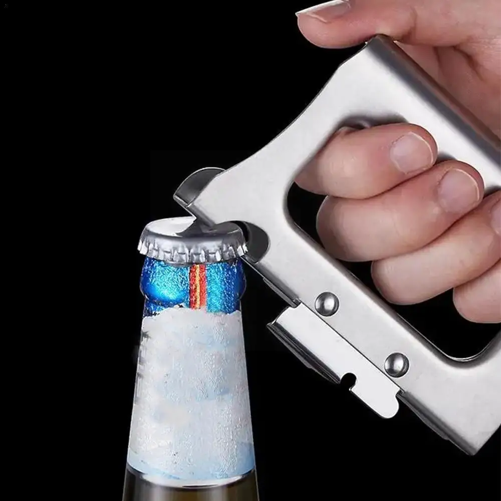 Polished Stainless Steel Bottle Jar Can Opener Buckle Multi-function Kitchen Tool Gadgets Mini Opener Portable Design Foldi P7L9
Polished Stainless Steel Bottle Jar Can Opener Buckle Multi-function Kitchen Tool Gadgets Mini Opener Portable Design Foldi P7L9