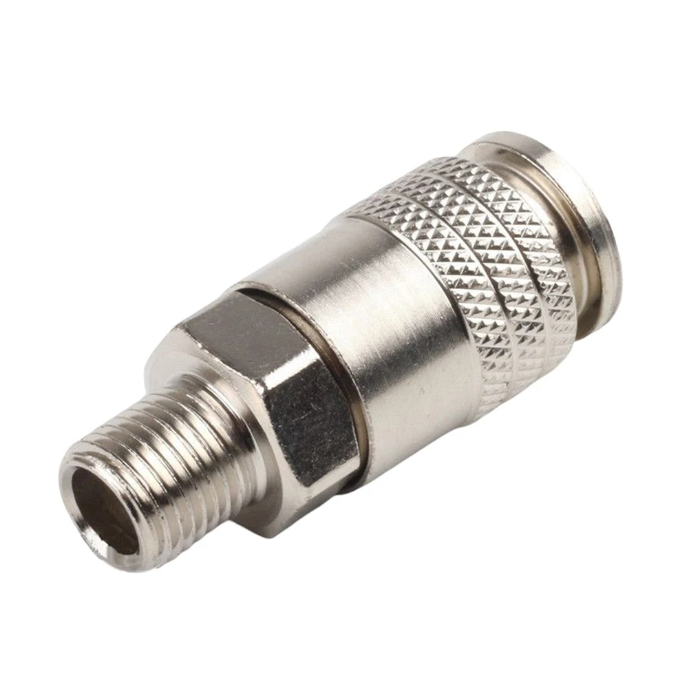 G1/4 Male Thread Pneumatic Fitting EU Standard Type Quick Coupling Connector Coupler For Air Compressor Power Tool Accessories
G1/4 Male Thread Pneumatic Fitting EU Standard Type Quick Coupling Connector Coupler For Air Compressor Power Tool Accessories