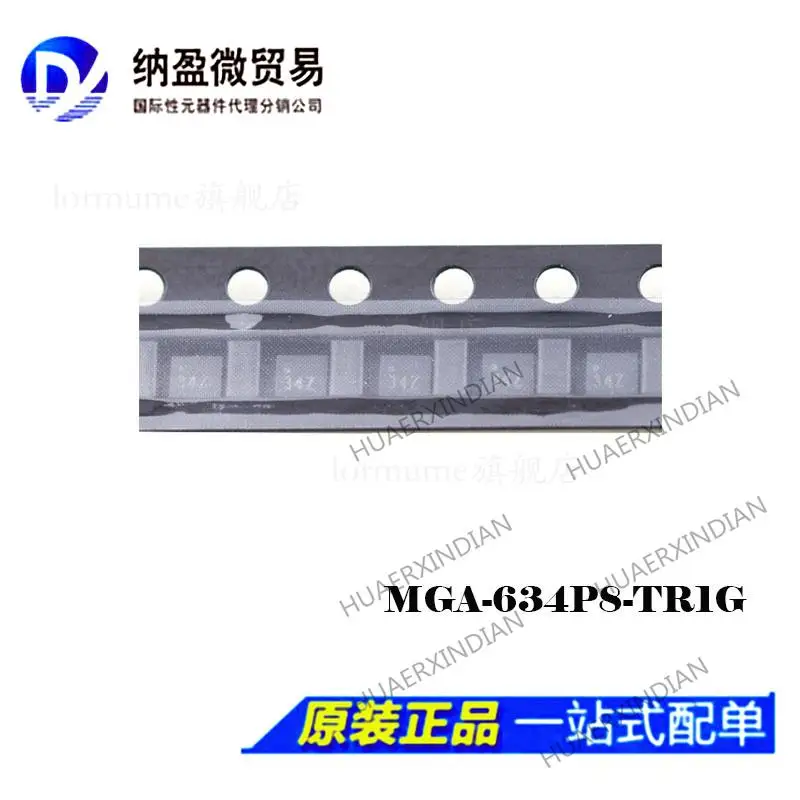 10PCS MGA-634P8 MGA-634P8-TR1G QFN printing :34* New Original