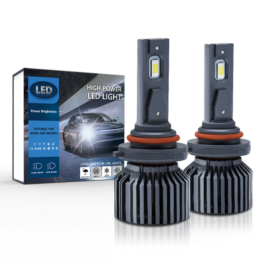 2PCS 120W Car LED Bulb 9005/H7/H1/H4/H11/9006 Headlight Bulb High Power 18000LM 6500K White Fast Heat Dissipation Headlamp Kit
2PCS 120W Car LED Bulb 9005/H7/H1/H4/H11/9006 Headlight Bulb High Power 18000LM 6500K White Fast Heat Dissipation Headlamp Kit