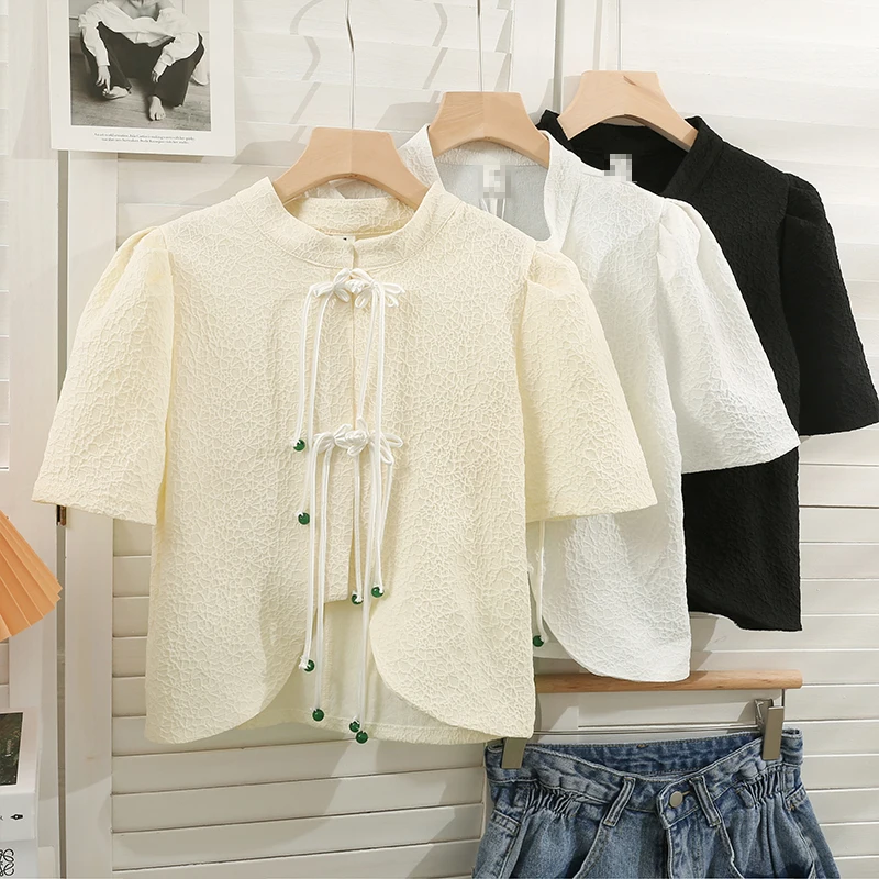 chic asymmetrical Blouses Vintage short Sleeve Shirts Korean Fashion Blouse Woman cute Crop Top Femme Blusas Women Clothing
chic asymmetrical Blouses Vintage short Sleeve Shirts Korean Fashion Blouse Woman cute Crop Top Femme Blusas Women Clothing