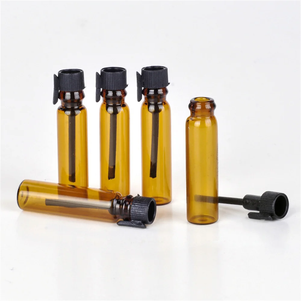 5/10Pcs Perfume Bottles 1ml Essential Oil Dispenser Light Shielded Brown Glass Container Sample Bottle Travel Cosmetics Holder 
5/10Pcs Perfume Bottles 1ml Essential Oil Dispenser Light Shielded Brown Glass Container Sample Bottle Travel Cosmetics Holder