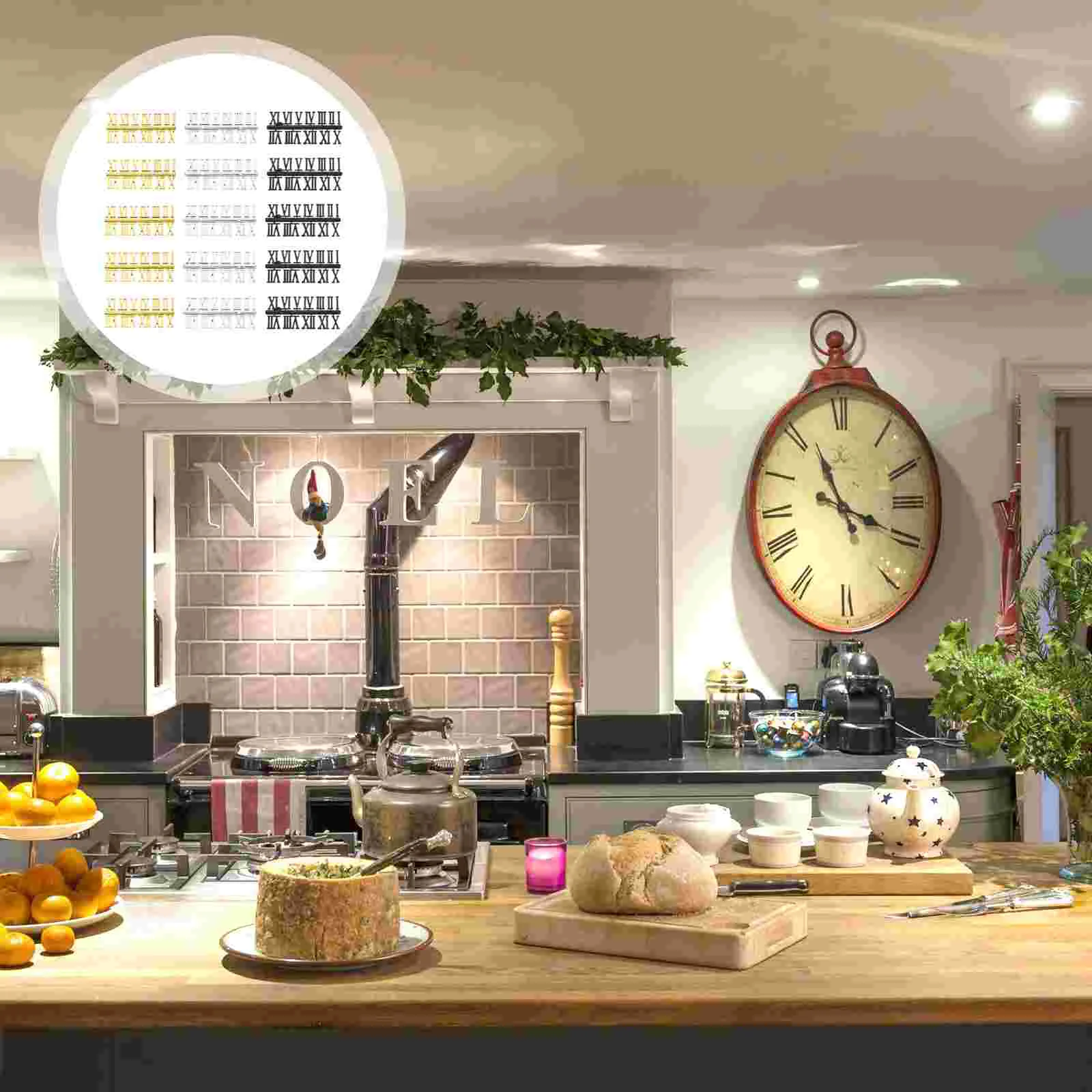 Sets Hanging Clock DIY Numerals Roman Number Clock Number Accessories
Sets Hanging Clock DIY Numerals Roman Number Clock Number Accessories