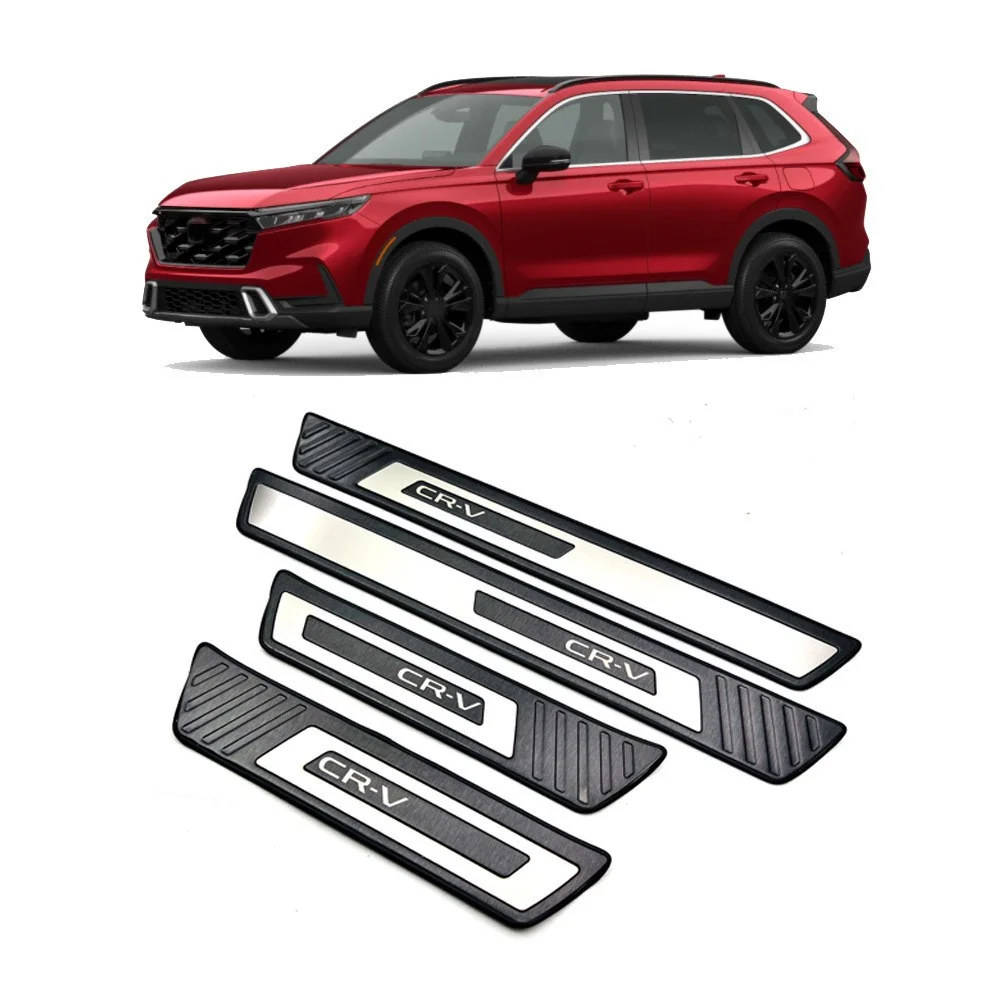 Car Styling For Honda CR-V CRV 4PCS Door Sill Plate Auto Pedals Protector Cover 2023 2024
Car Styling For Honda CR-V CRV 4PCS Door Sill Plate Auto Pedals Protector Cover 2023 2024