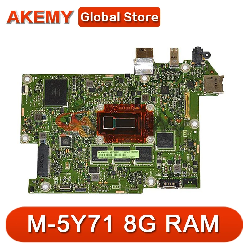 For ASUS laptop motherboard T300CHI T300 mainboard 100% test OK M-5Y71 8G RAM 128G/SSD
For ASUS laptop motherboard T300CHI T300 mainboard 100% test OK M-5Y71 8G RAM 128G/SSD