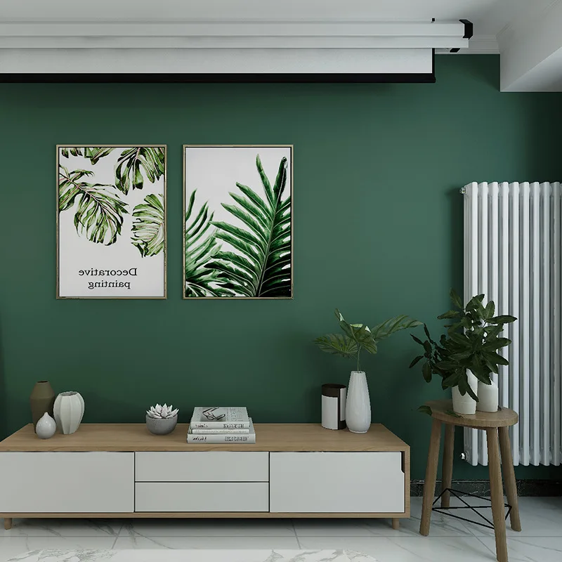 American style retro ink green wallpaper Nordic Style TV background wallpaper solid color bedroom clothing store barber shop
American style retro ink green wallpaper Nordic Style TV background wallpaper solid color bedroom clothing store barber shop