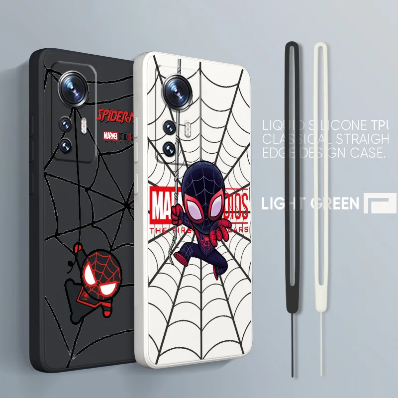 Marvel SpiderMan Cool For Xiaomi Mi 13 12T 11i 11X 10S 10 Pro Lite Ultra 5G Liquid Rope Silicone Phone Case
Marvel SpiderMan Cool For Xiaomi Mi 13 12T 11i 11X 10S 10 Pro Lite Ultra 5G Liquid Rope Silicone Phone Case