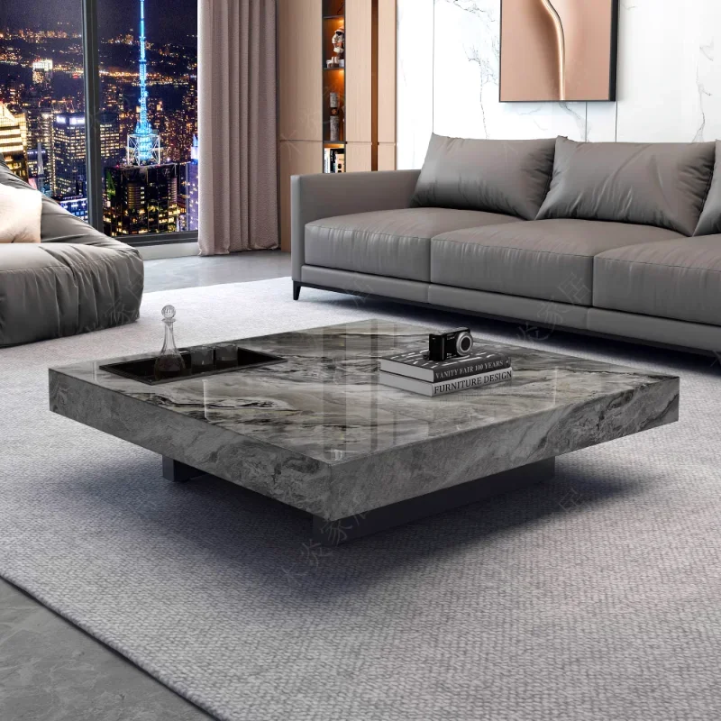 Modern Marble Coffee Table Hardcover Square Unique Free Shipping Luxury Side Table Black Clear Beistelltisch Home Accessories
Modern Marble Coffee Table Hardcover Square Unique Free Shipping Luxury Side Table Black Clear Beistelltisch Home Accessories