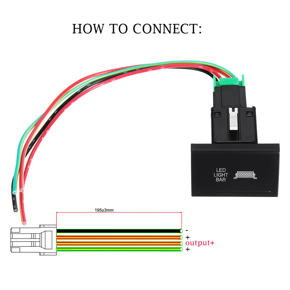Reverse LIGHT BAR Environmental Anti-Retardant Materials For Amarok Car Battery Push Switch Black Red 12V DC LED Indicator Light
Reverse LIGHT BAR Environmental Anti-Retardant Materials For Amarok Car Battery Push Switch Black Red 12V DC LED Indicator Light