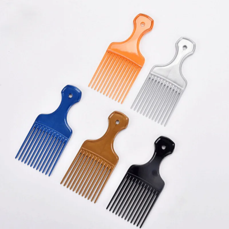 1 Pc Wide Teeth Brush Pick Comb Fork Hairbrush Insert Hair Pick Comb Plastic Gear Comb For Curly Afro Hair Styling Tools
1 Pc Wide Teeth Brush Pick Comb Fork Hairbrush Insert Hair Pick Comb Plastic Gear Comb For Curly Afro Hair Styling Tools
