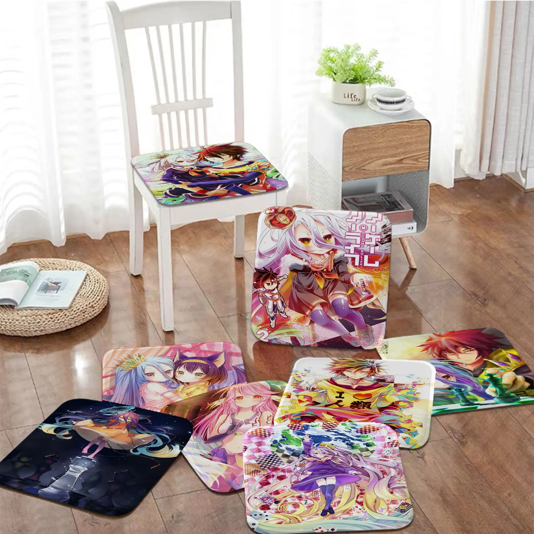 No Game No Life Simplicity Multi-Color Seat Cushion Office Dining Stool Pad Sponge Sofa Mat Non-Slip Cushions Home Decor
No Game No Life Simplicity Multi-Color Seat Cushion Office Dining Stool Pad Sponge Sofa Mat Non-Slip Cushions Home Decor