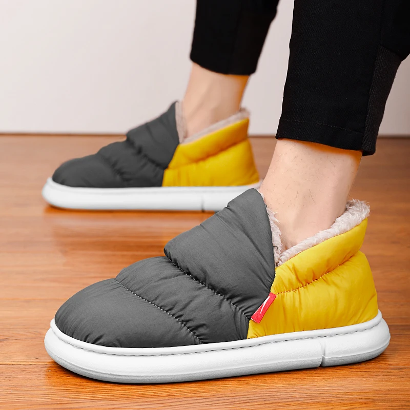 2022 Winter Women Slippers Casual Warm Plush Snow Boots Waterproof Anti-slip Wrapped Cotton Shoes Thick Bottom Couple Shoes
2022 Winter Women Slippers Casual Warm Plush Snow Boots Waterproof Anti-slip Wrapped Cotton Shoes Thick Bottom Couple Shoes