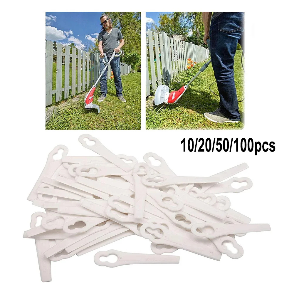 10/20/50/100Pcs Plastic Grass Trimmer Blades Garden Strimmer Replacement Cutter Blades For Einhell BG-CT 18 Li RG-CT 18/1 Li
10/20/50/100Pcs Plastic Grass Trimmer Blades Garden Strimmer Replacement Cutter Blades For Einhell BG-CT 18 Li RG-CT 18/1 Li