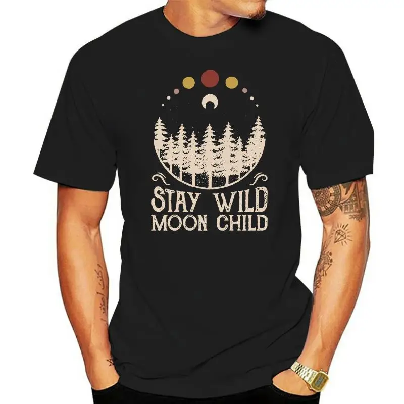 Stay Wild Moon-хлопковая футболка для детей и женщин, одежда для улицы, S-3Xl negra
Stay Wild Moon-хлопковая футболка для детей и женщин, одежда для улицы, S-3Xl negra
