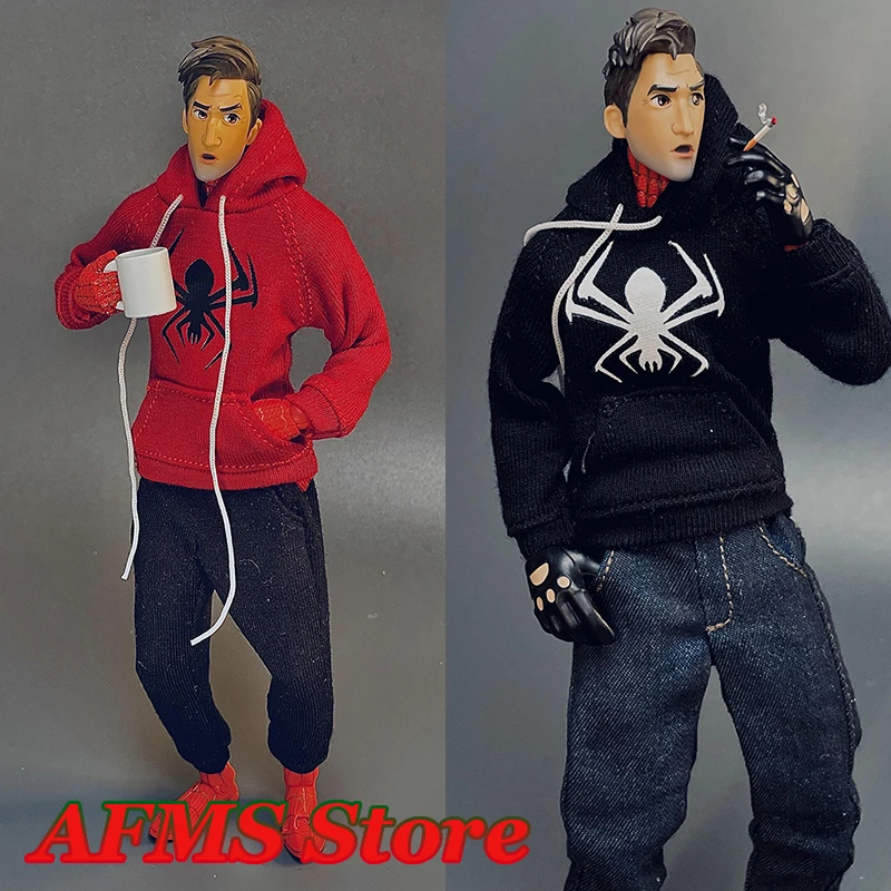 1/12 Male Soldier Spider-Man Hoodie Print Hooded Pullover Sweatpants Fashion Jeans Fits 6" Action Figure Body Model
1/12 Male Soldier Spider-Man Hoodie Print Hooded Pullover Sweatpants Fashion Jeans Fits 6" Action Figure Body Model